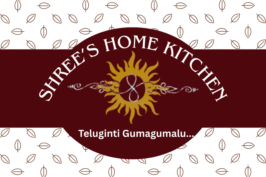 orange and brown traditional illustrative indian food product label