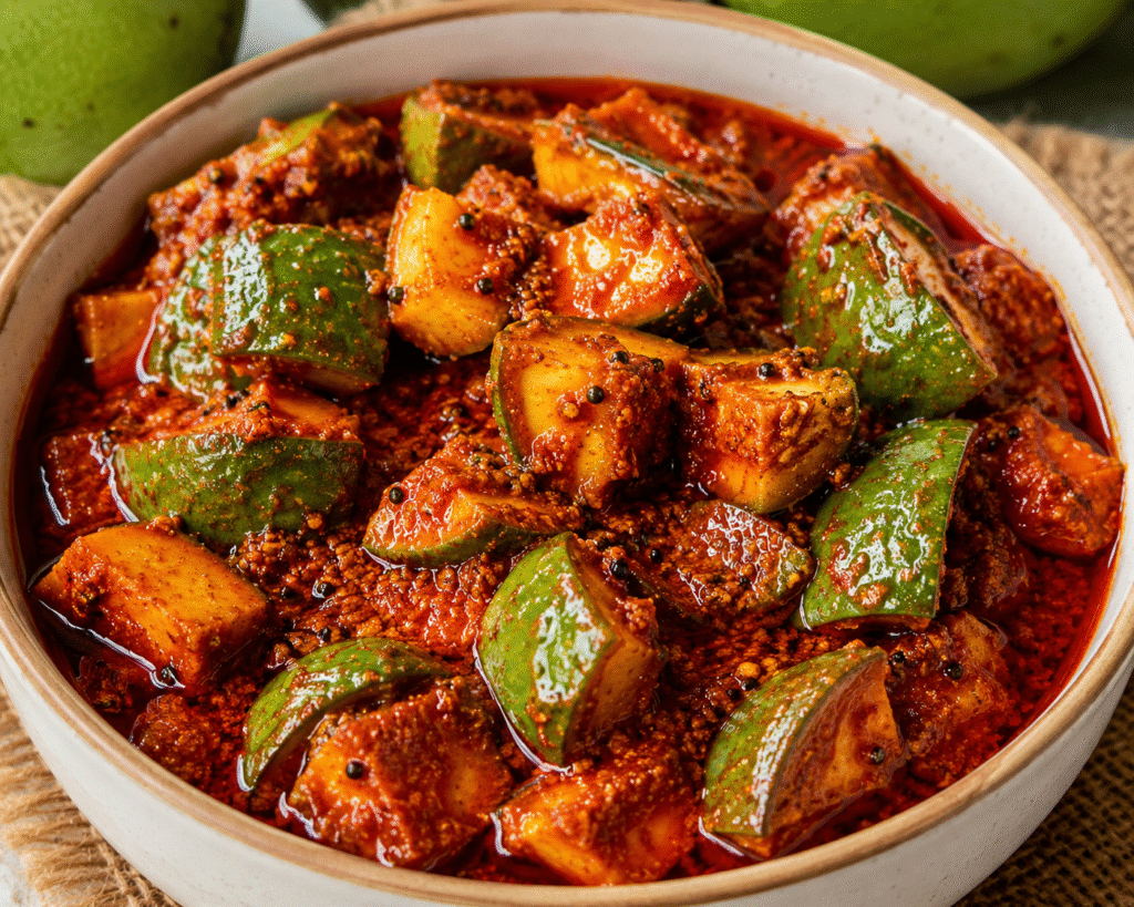 avakaya, mango pickle